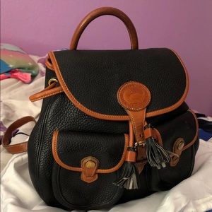 Dooney & Bourke Vintage Backpack & Wallet